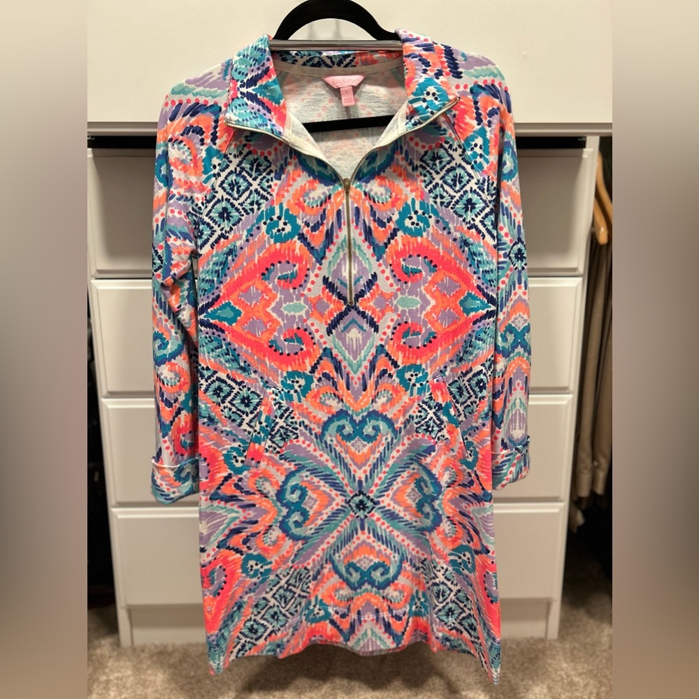 Lilly Pulitzer Popover Dress, Small, EUC
